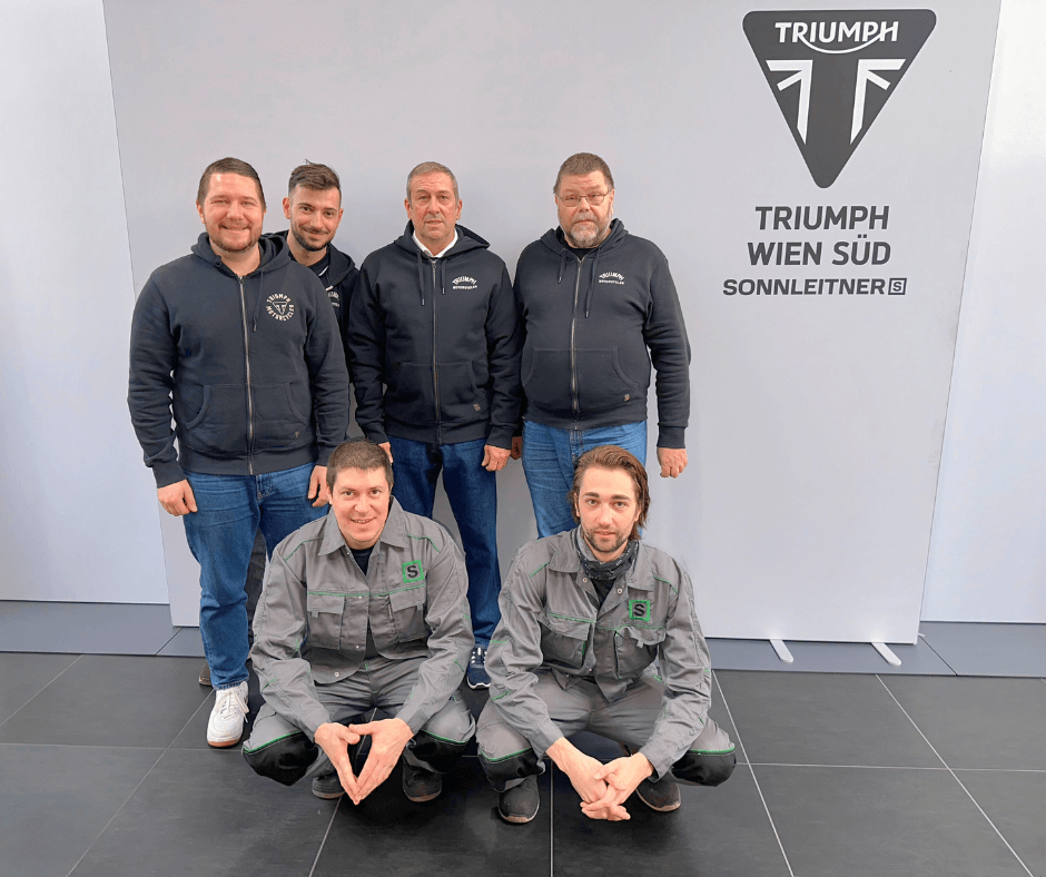 Teamfoto von Triumph Sonnleitner